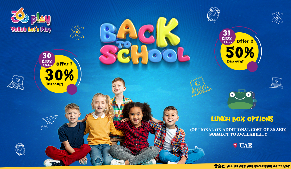 Fun, Learning, and Play - 360 Play UAE School Kids Package